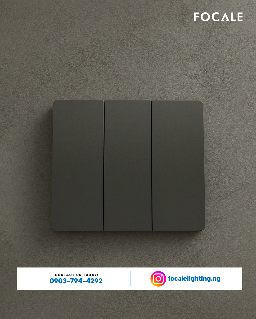 FL-S.80 SKIN FEEL 3 gang 2 way