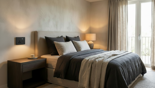 FL-D1-D11 I GANG 3 PIN SOK +USB