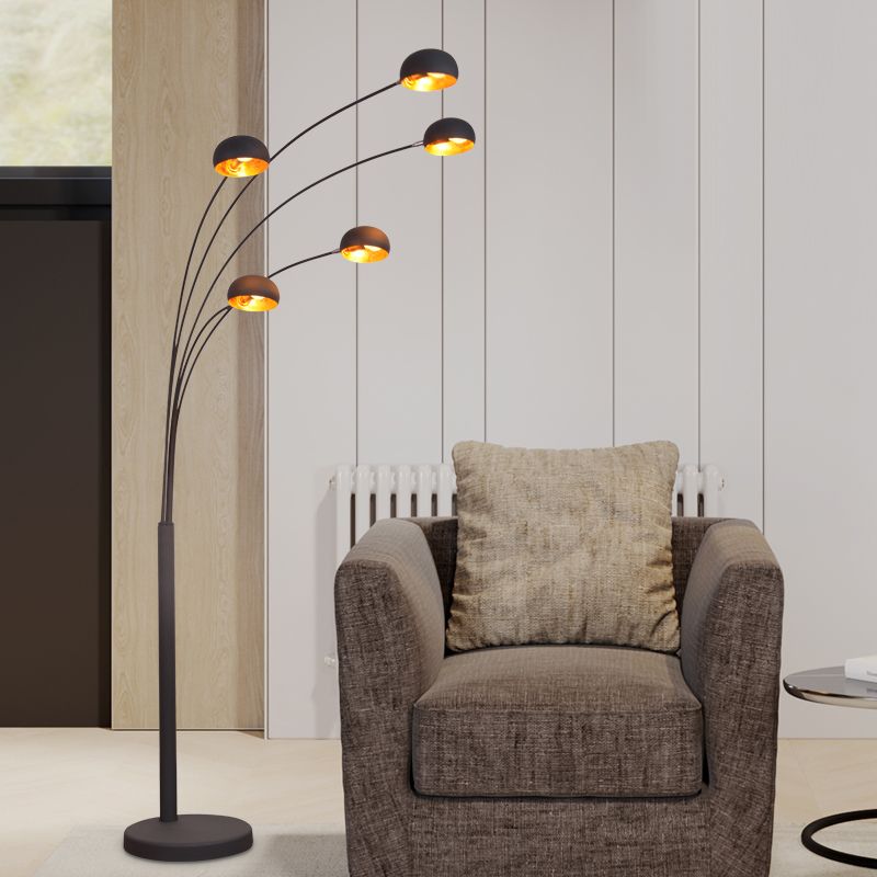 Big Branches Standing Lamp Black