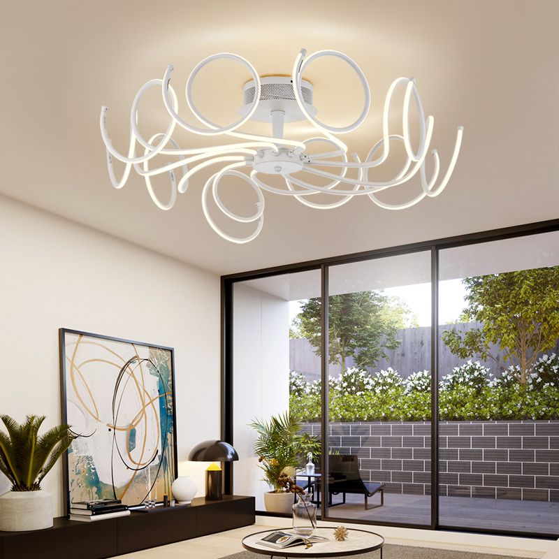 Chaos-Flush Ceiling-mounted Light