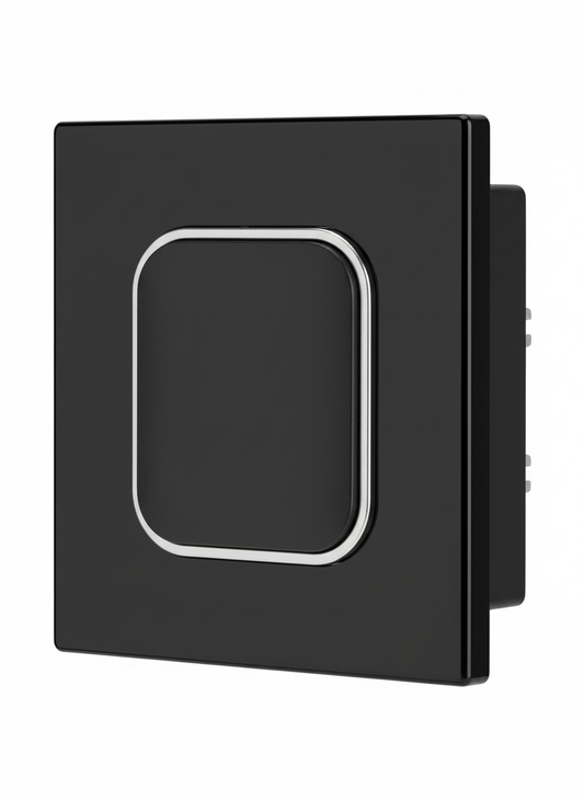 FL-A2 Led Glass BK 1 Gang 2 Way