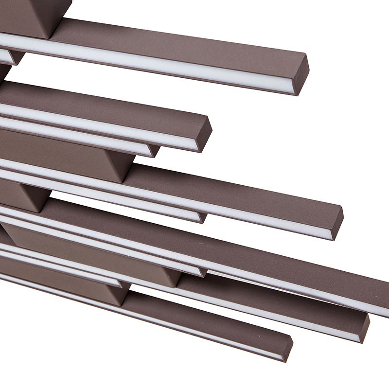 Criss-Crossed Ceiling Mounted Light