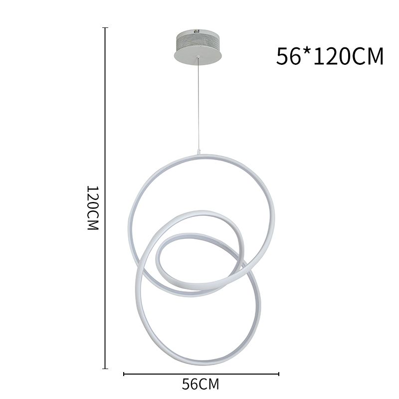 Duplex Loop LED Pendant Light