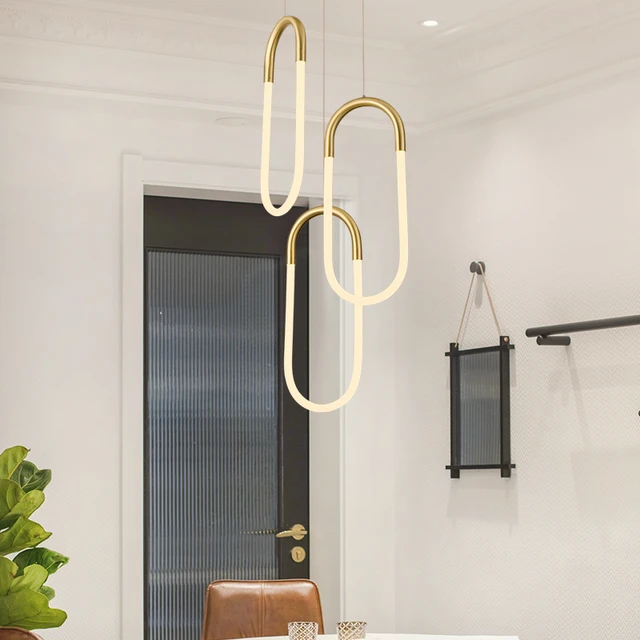 Elegant Gold Drop Down Loops
