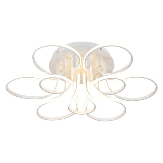 Floral Flush LED Ceiling-mounted Light