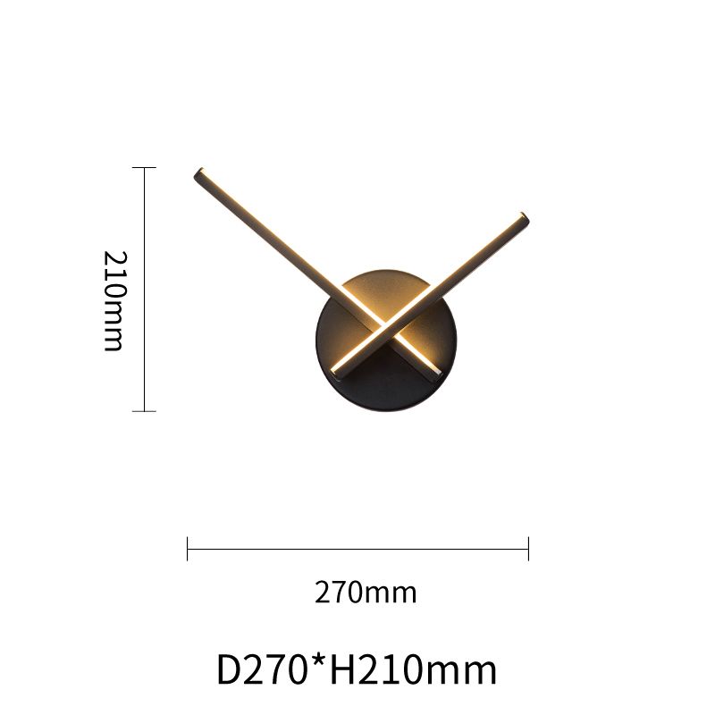 Flos coordinates W2 LED wall lamp Sandy Black