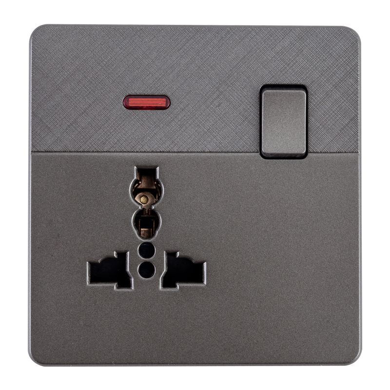 Focale B41 Single Socket Grey (50 PIECES IN A CARTON)