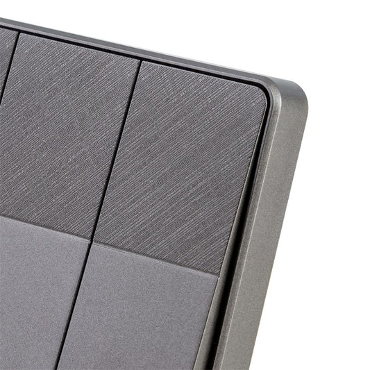 Focale B41 Three Gang Switch Grey (100 PIECES IN A CARTON)