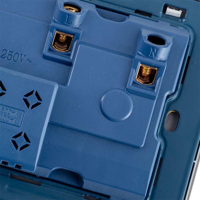 Focale B41 Universal USB Double Socket Grey FOCALE (50 PIECES IN A CARTON)