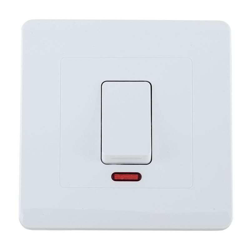 Focale B50 Double AC Switch White FOCALE (100 PIECES IN A CARTON)