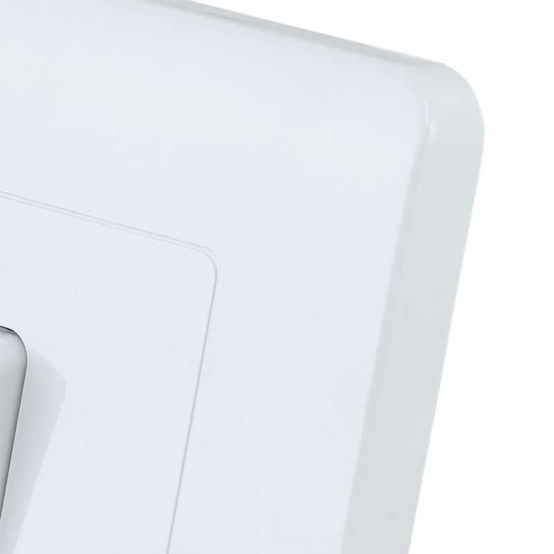 Focale B50 Double AC Switch White FOCALE (100 PIECES IN A CARTON)