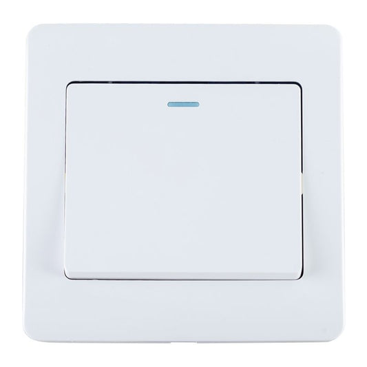 Focale B50 One Gang Switch White FOCALE (100 PIECES IN A CARTON)