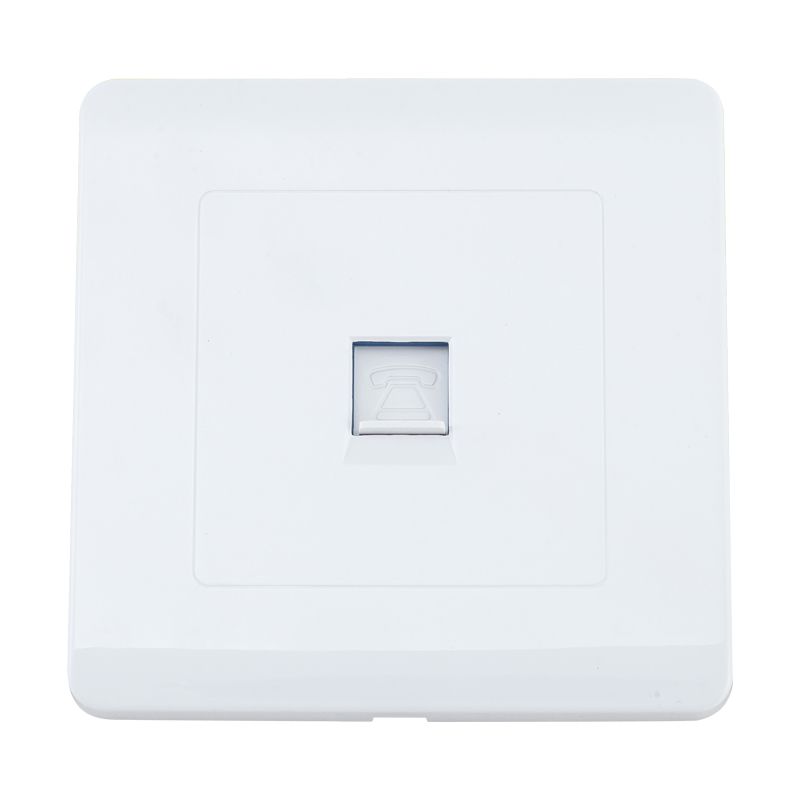 Focale B50 TEL Socket White FOCALE (100 PIECES IN A CARTON)