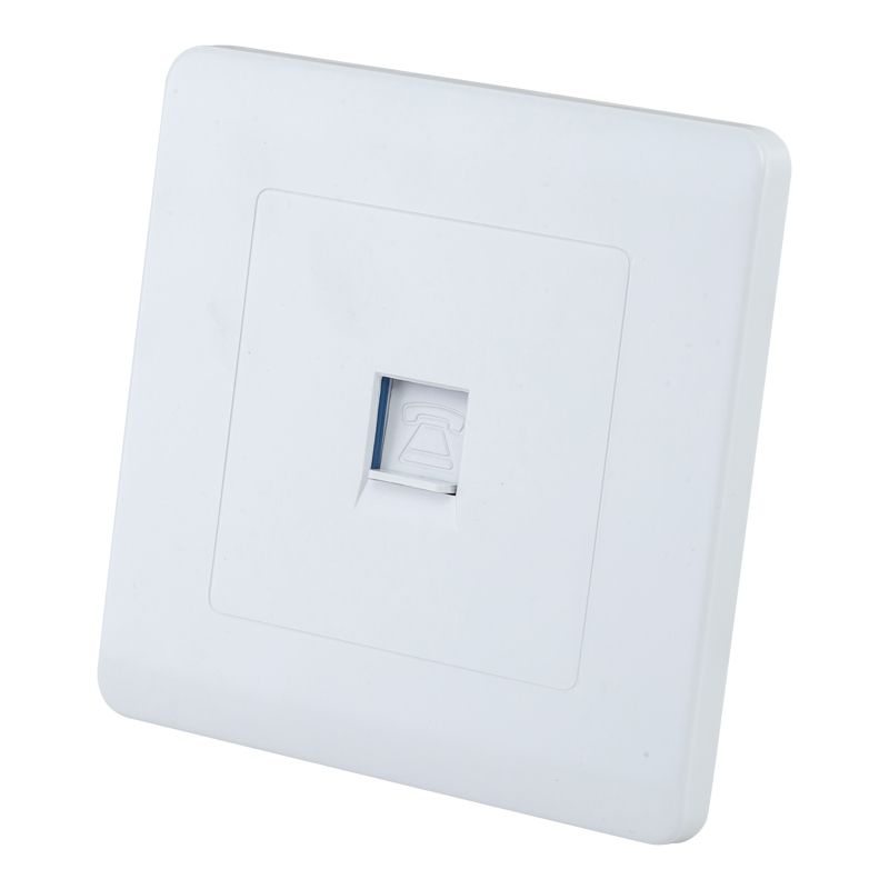 Focale B50 TEL Socket White FOCALE (100 PIECES IN A CARTON)