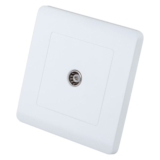 Focale B50 TV Socket White FOCALE (100 PIECES IN A CARTON)