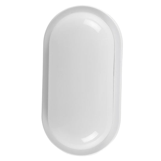 FOCALE Oval Applique Outdoor Wall Light (40 PIECES IN A CARTON) White