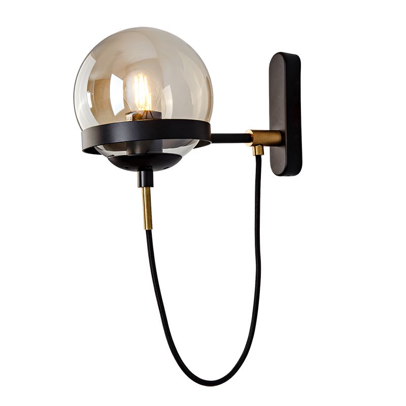 Hanging Ring Orb Wall Lamp