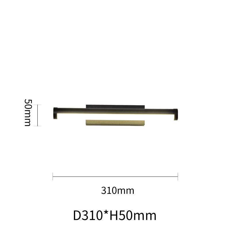 Julian Wall-mounted LED lamp 180° Rotatable Sandy Black