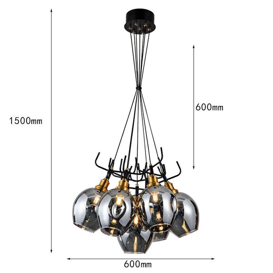 Modern Bound Chandelier