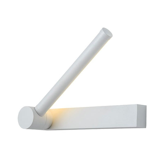 Modern LED Wall Lantern 180° Rotatable Sandy white