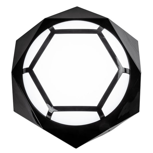 Modern Soccer Style Outdoor Wall light Black