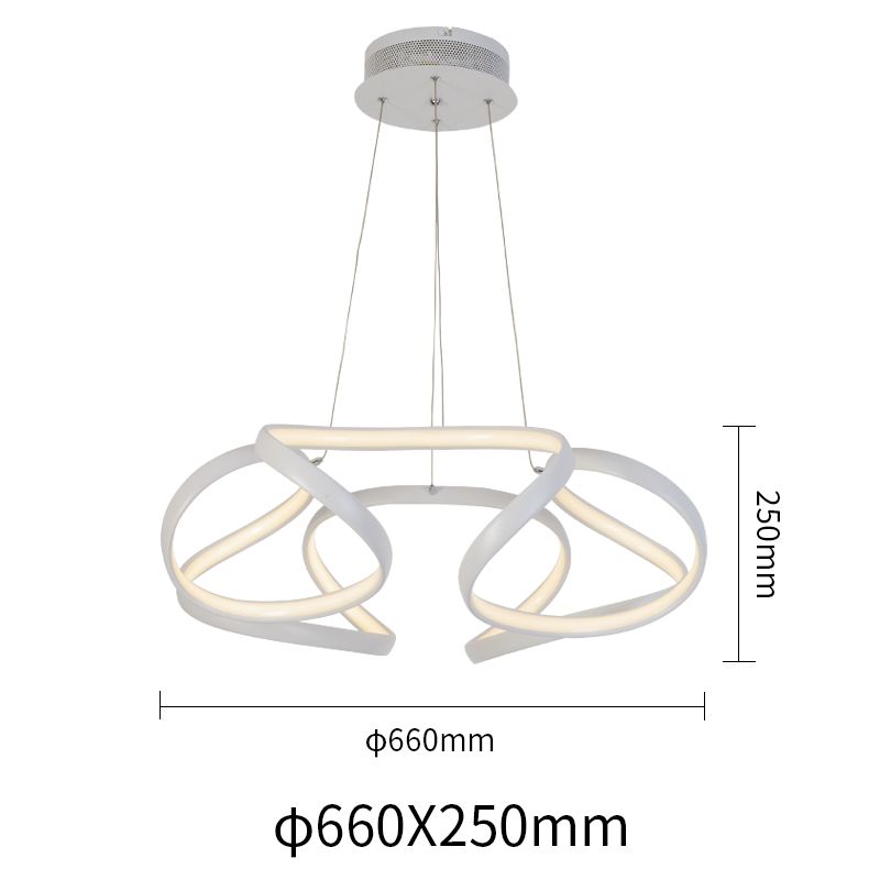 Nordic Curve LED Pendant Light
