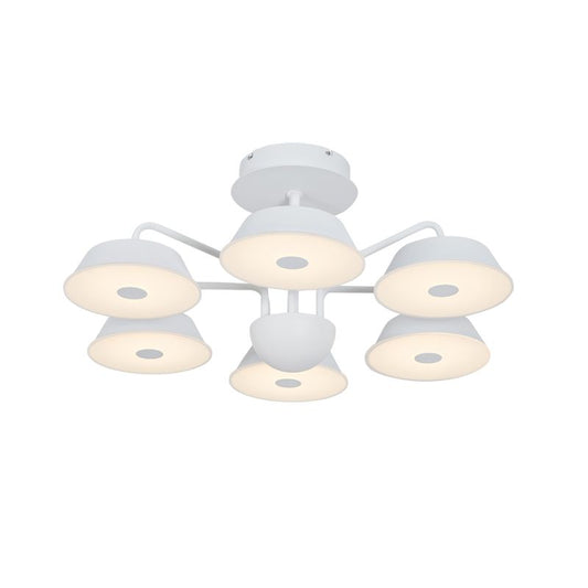 Nordic Hexa-Link LED Ceiling-Mounted Lamp