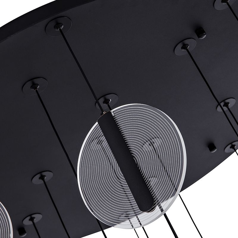 Nordic Minimalist Staircase Chandelier
