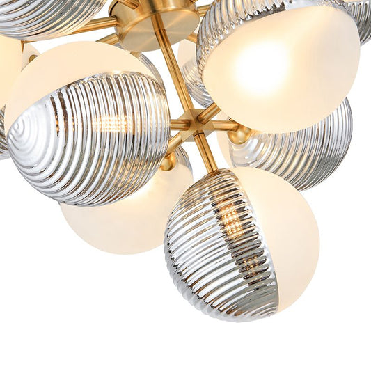 Nordic Modern Metal Gold ball Pendant Ceiling Light