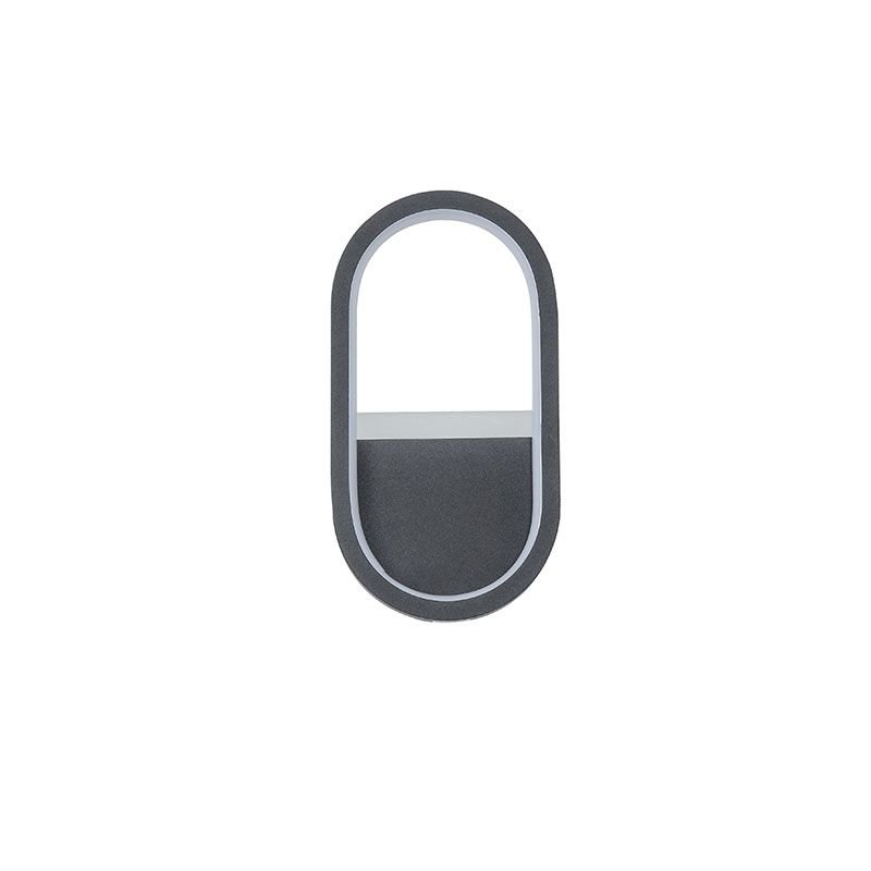 Oval Lens Style LED Wall Lamp