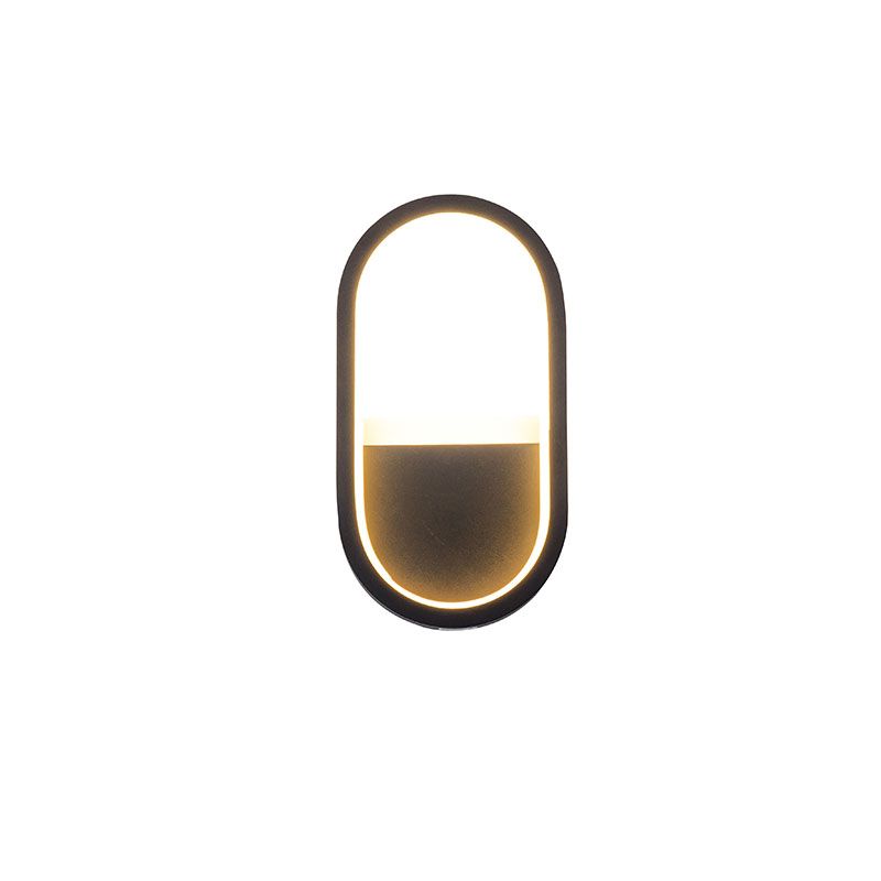 Oval Lens Style LED Wall Lamp