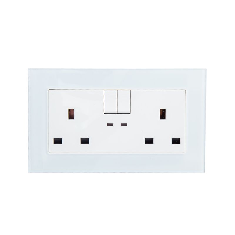 Precise BE Double Socket White
