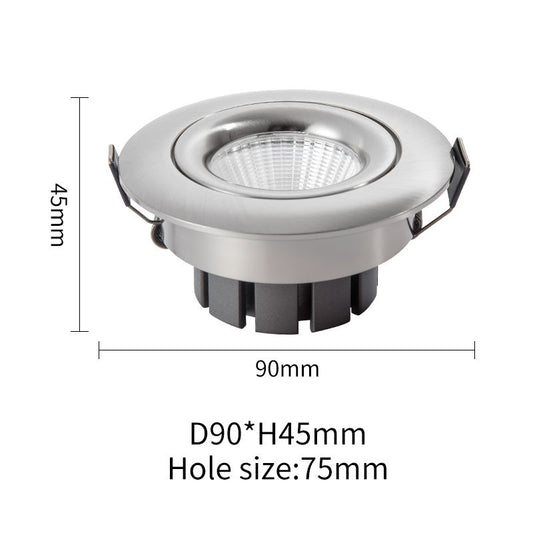 Precise Circular COB Recessed Light (PL-QY-SD606 )