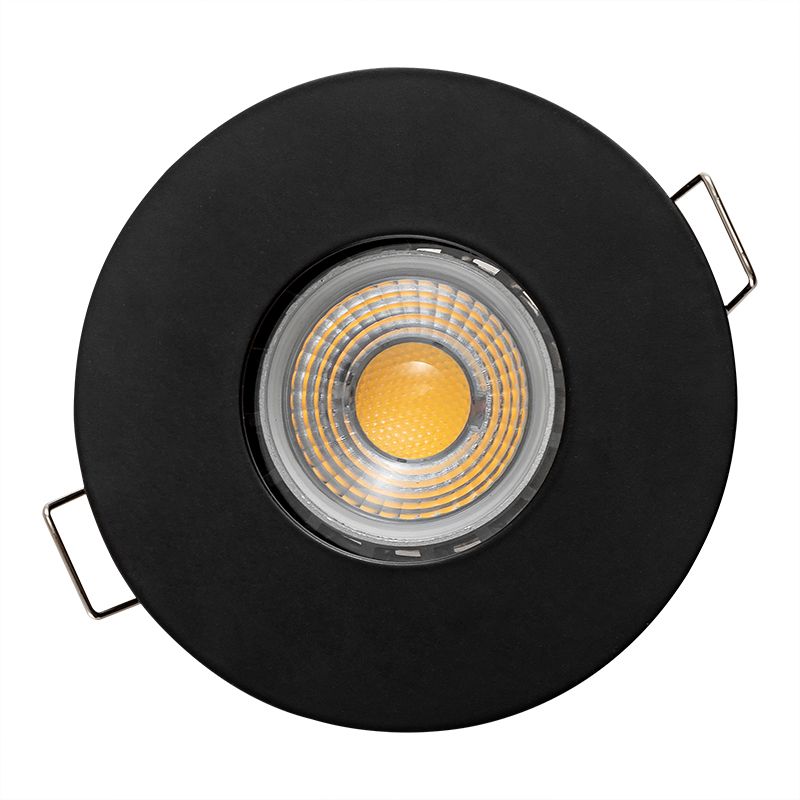 Precise Circular COB Recessed Light (PL-TD2101) Matt Black