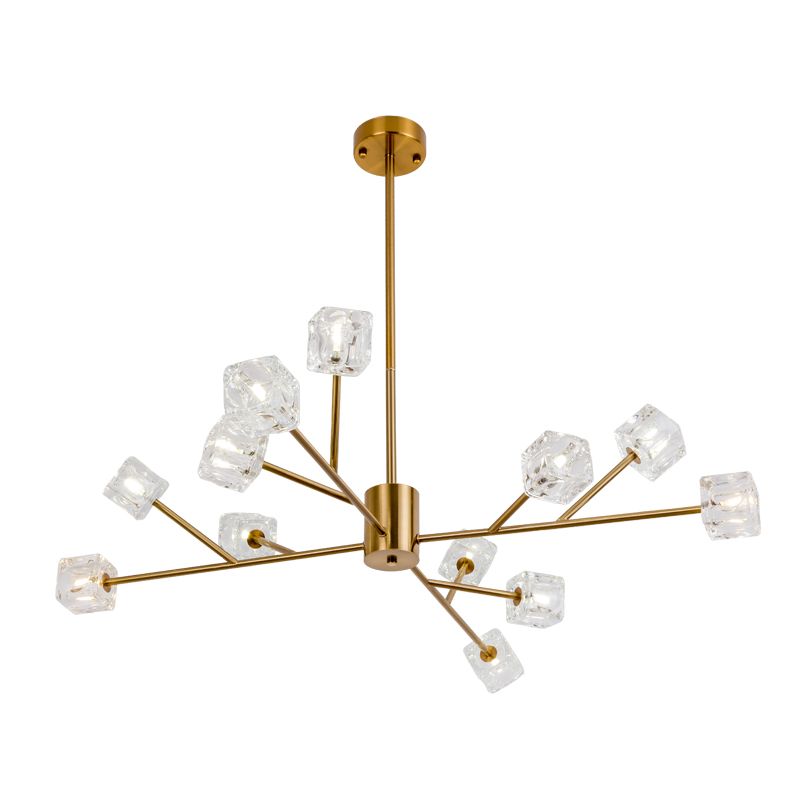 Precise Crystal Branch LED Pendant Light