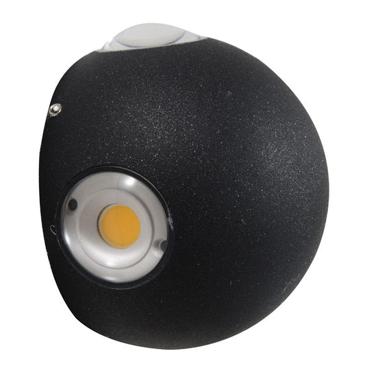 Precise Lotus Wall Lamp Black