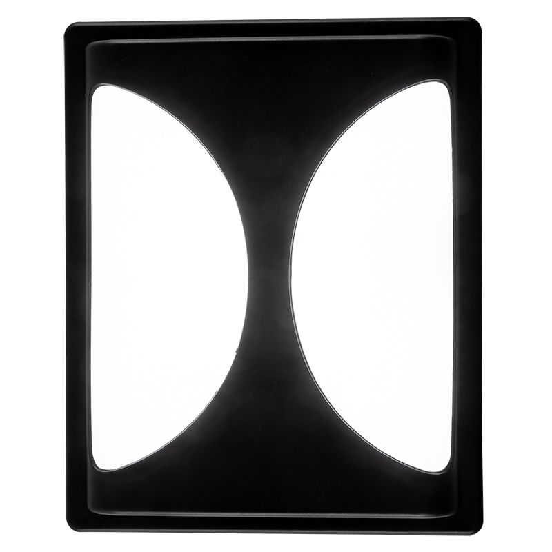 Precise Square Wall Light (PL-XM-LB-01) Black