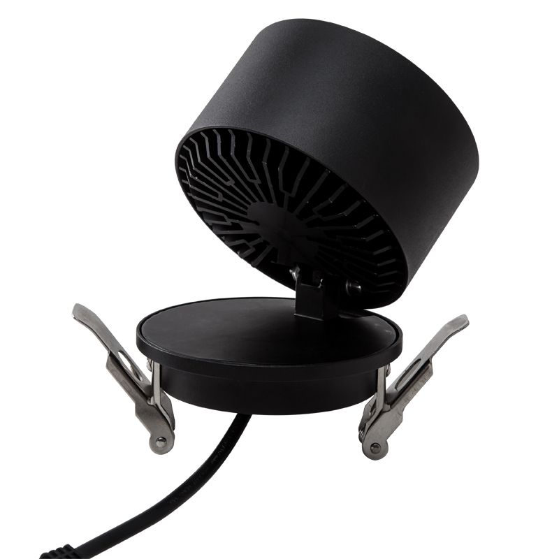 Professional LED Recessed Downlight - Precise Surface Mounted Light (PL-LS-S174) Black