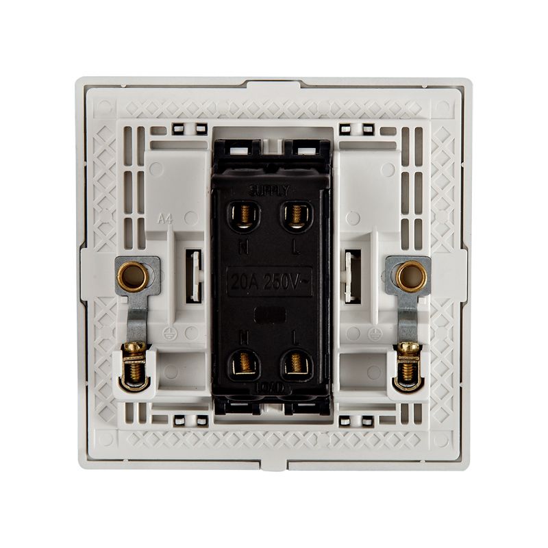 Precise W86 AC Switch Silver