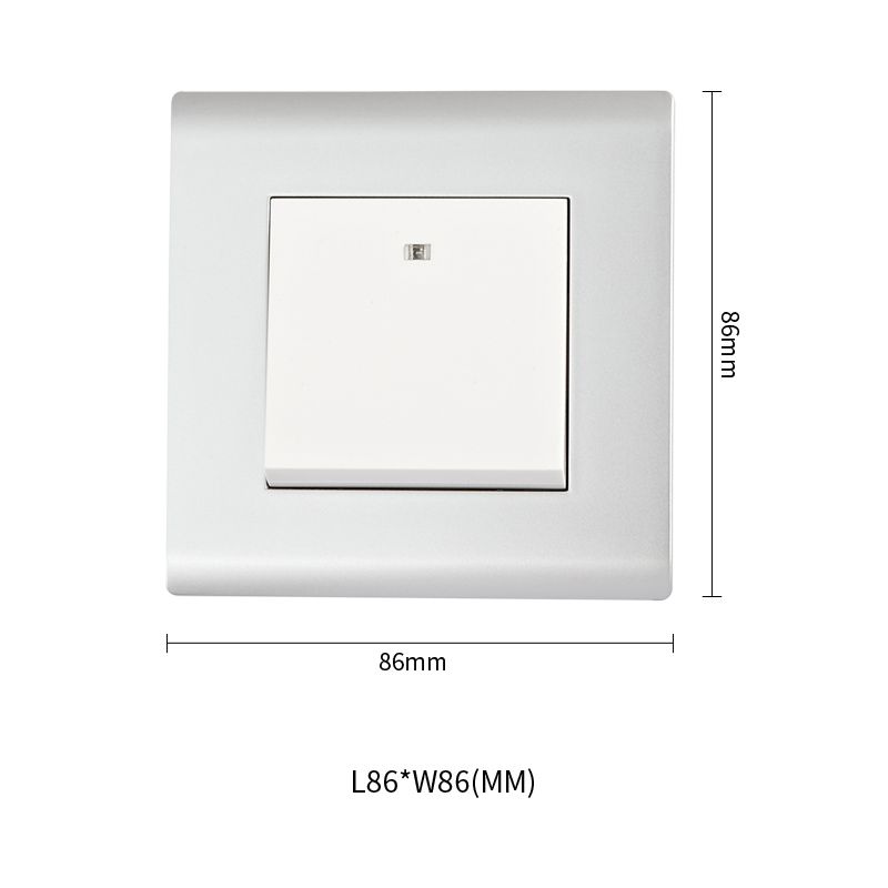 Precise W86 AC Switch Silver