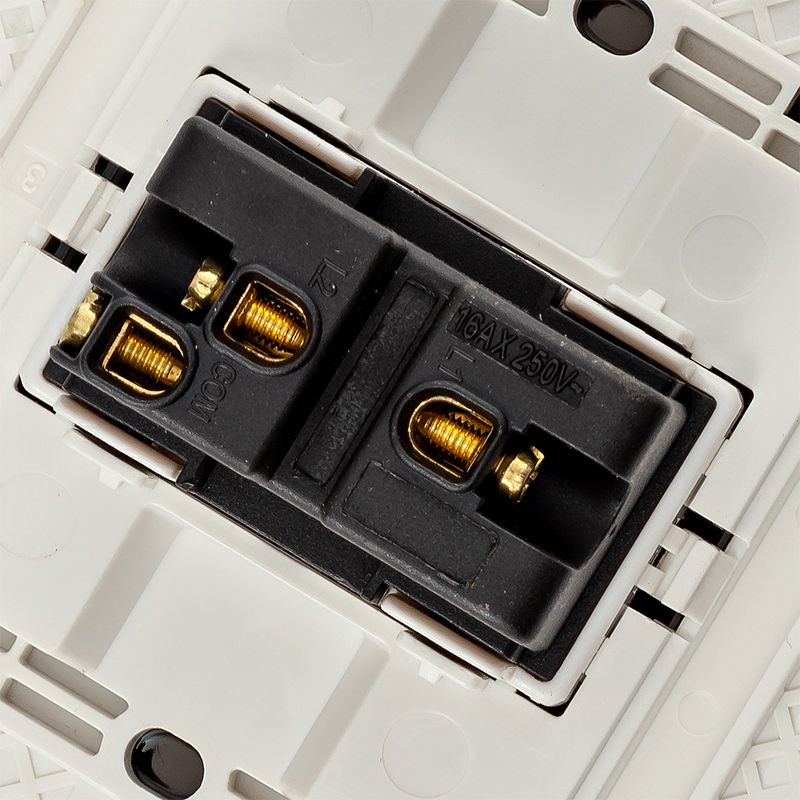 Precise W86A One Gang Switch Silver