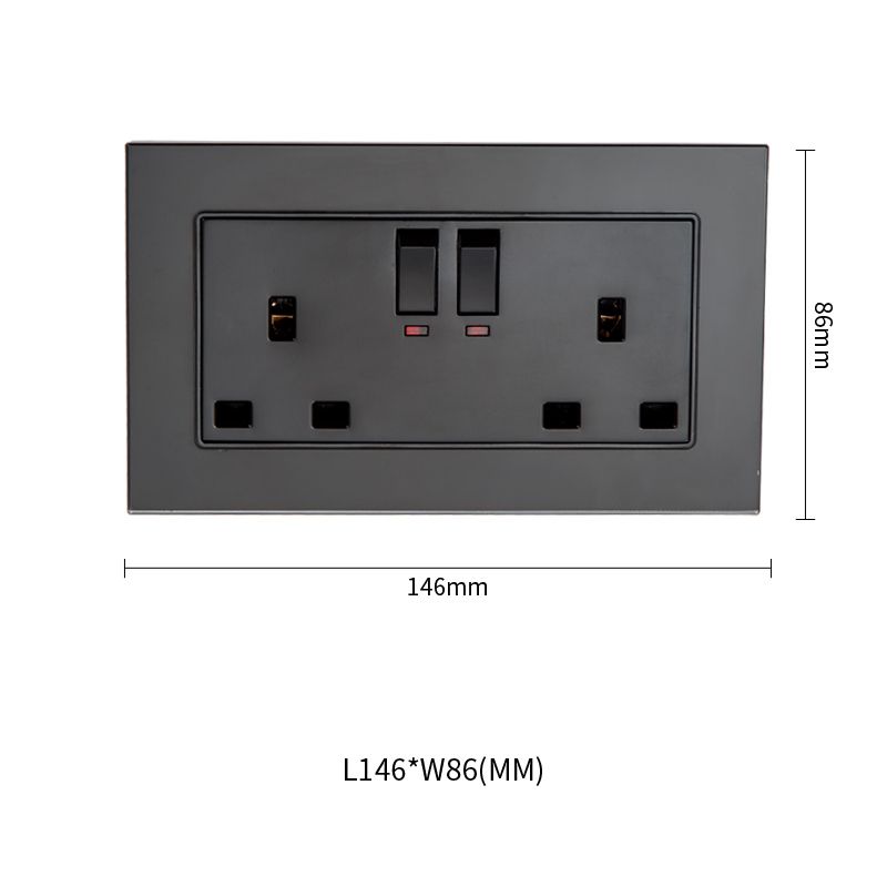 Precise YBE Double Socket Black