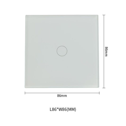 Precise YBE One Gang Switch White