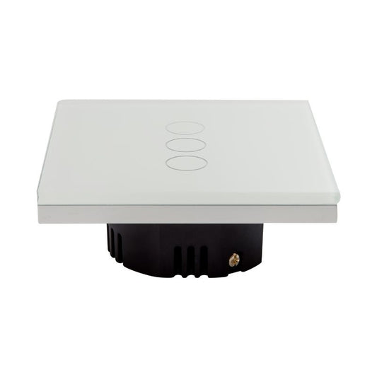 Precise YBE Three Gang Switch White