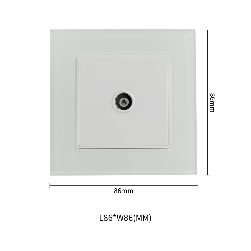 Precise YBE TV Socket Black