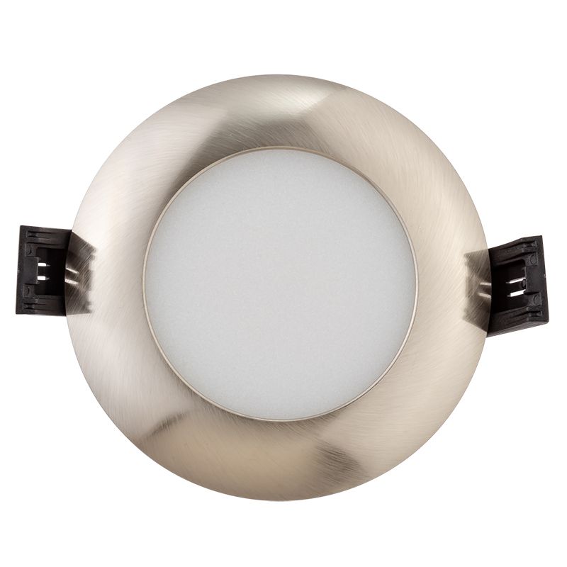 Silver Circular COB Recessed Light