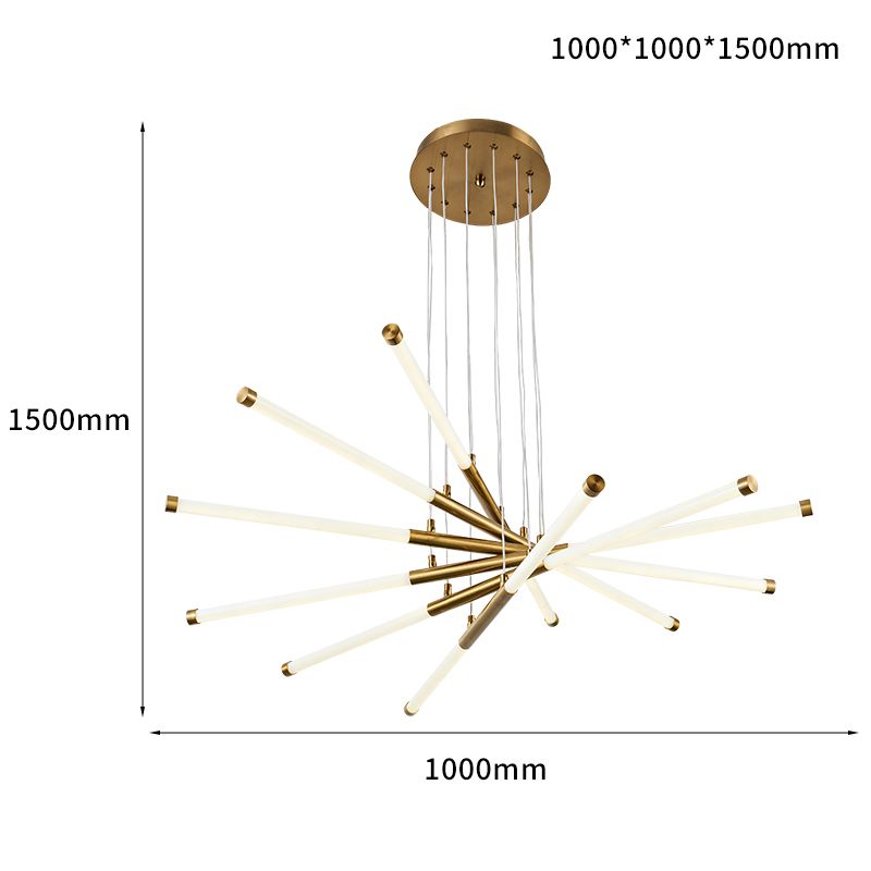 Spiral-semi flush Pendant Light