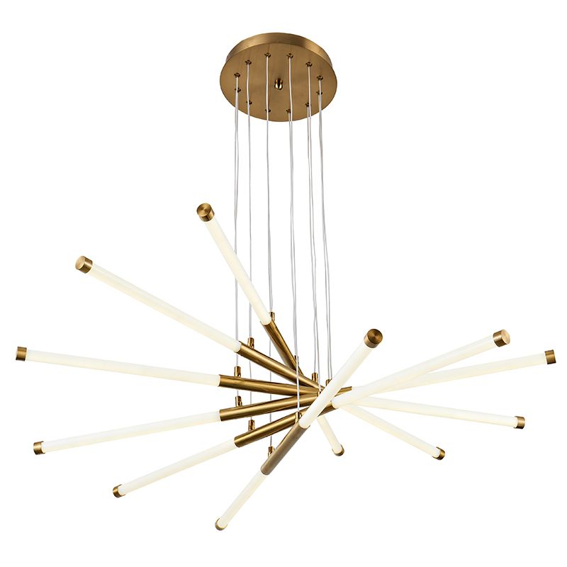 Spiral-semi flush Pendant Light