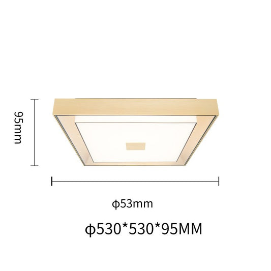 Squared Sunburst Light