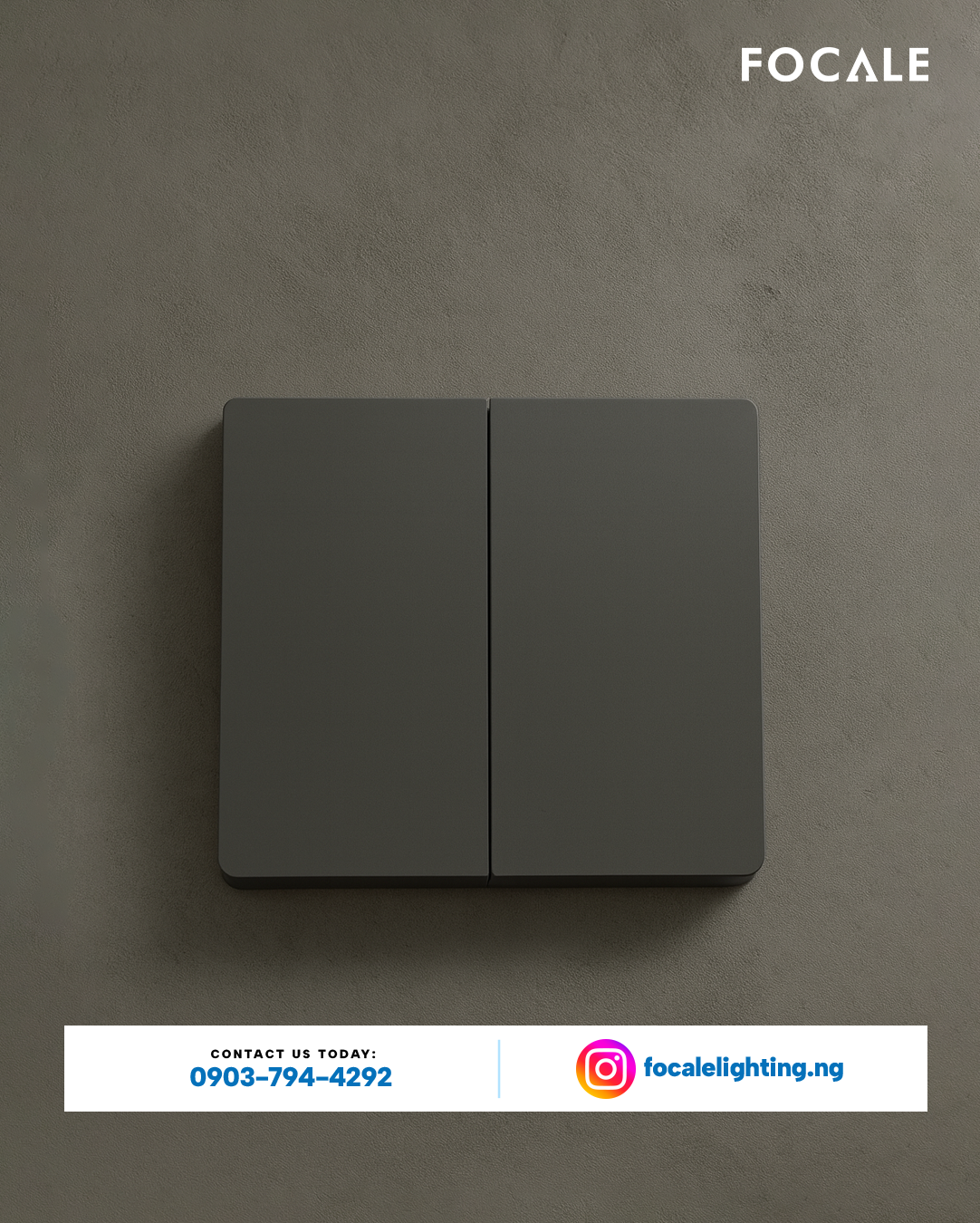 FL-S.80 SKIN FEEL 2 gang 2 way